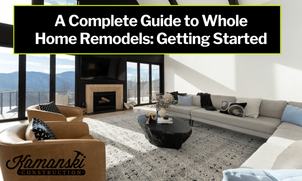 newly remodeled home with beautiful interior finishings